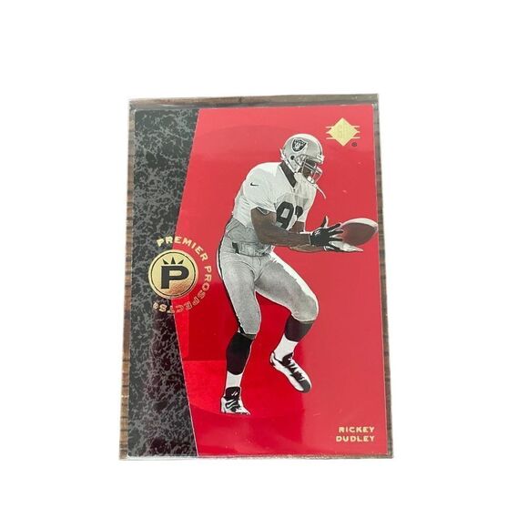 1996 Upperdeck Premier Products Rickey Dudley #12 mint condition rare - Picture 1 of 2